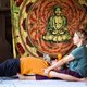 Partner Yoga Bild